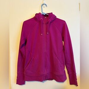 Athleta Fuchsia Zip-Up Jacket